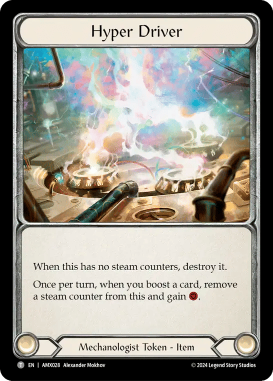 Hyper Driver — Armory Deck - Maxx 'The Hype' Nitro — Flesh and Blood