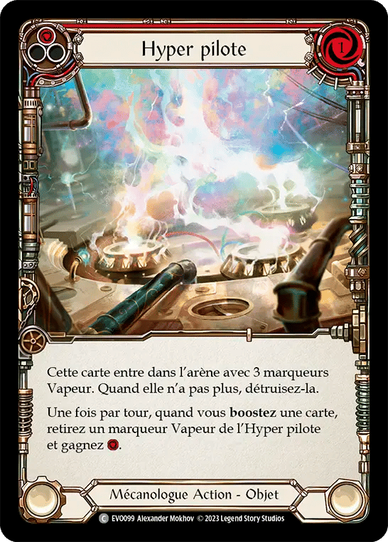 Hyper pilote — Bright Lights — Flesh and Blood