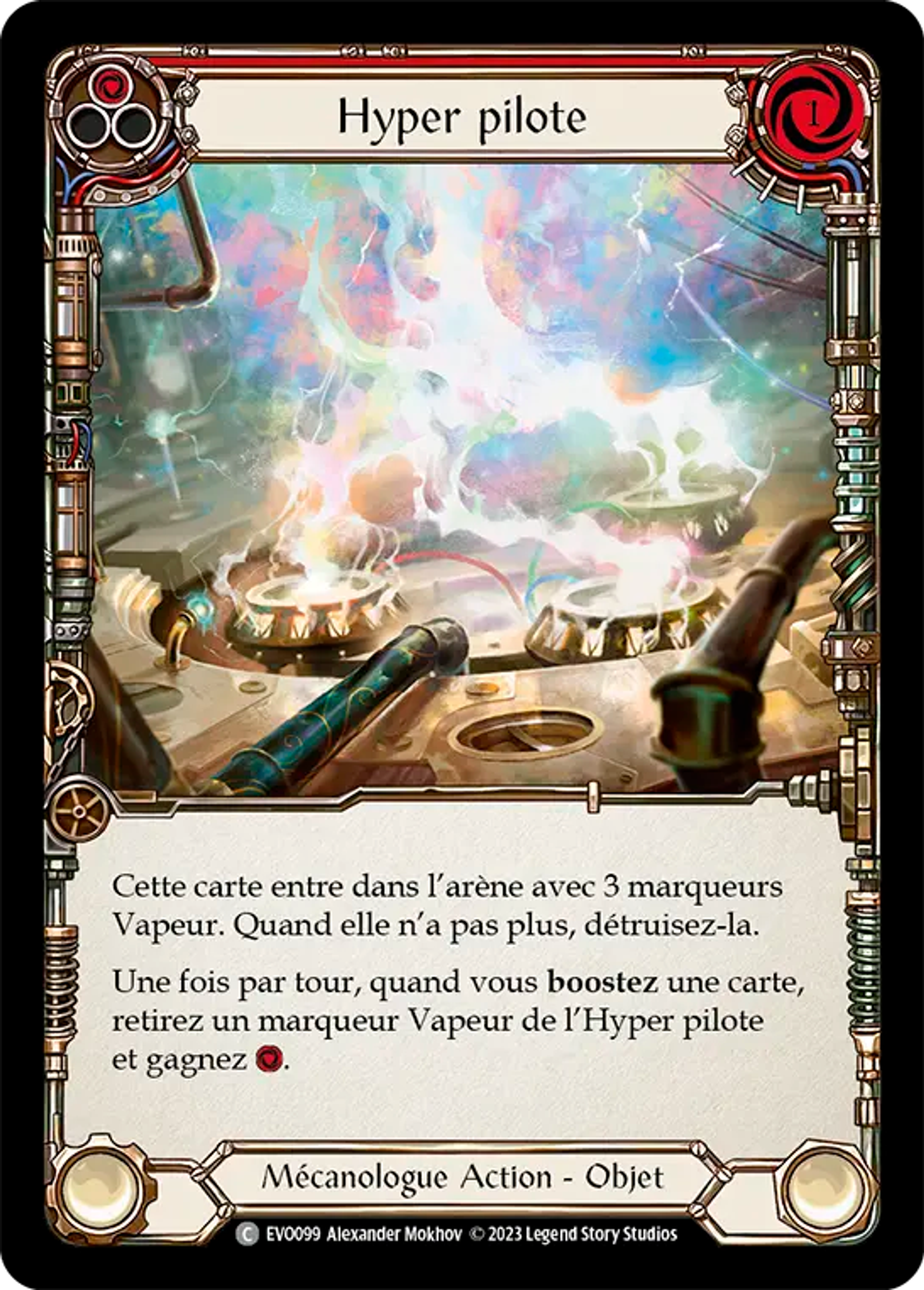 Hyper pilote — Bright Lights — Flesh and Blood