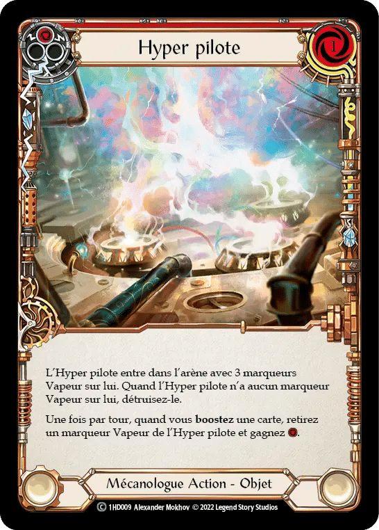 Hyper pilote — Dash - Blitz Deck — Flesh and Blood