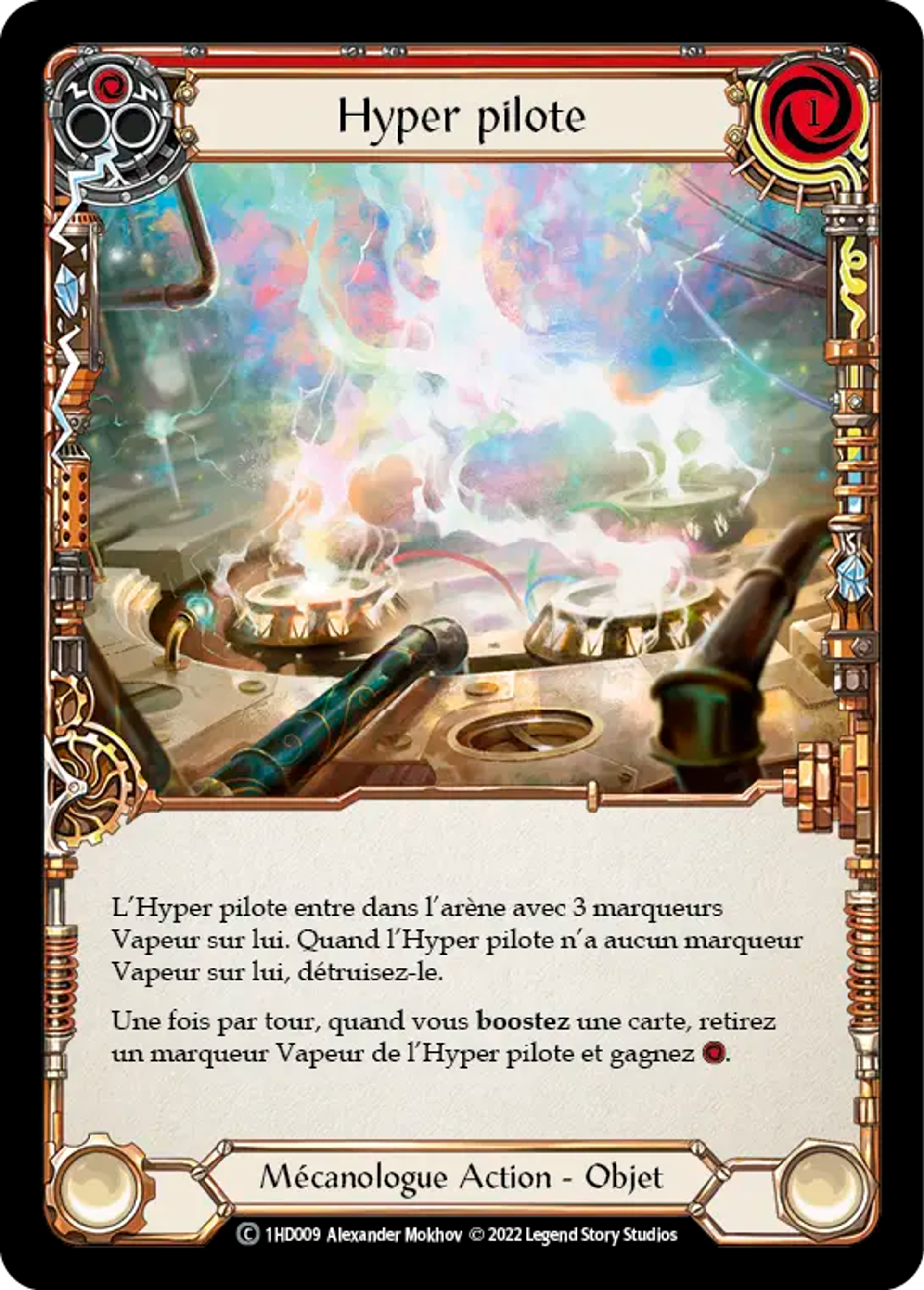 Hyper pilote — Dash - Blitz Deck — Flesh and Blood