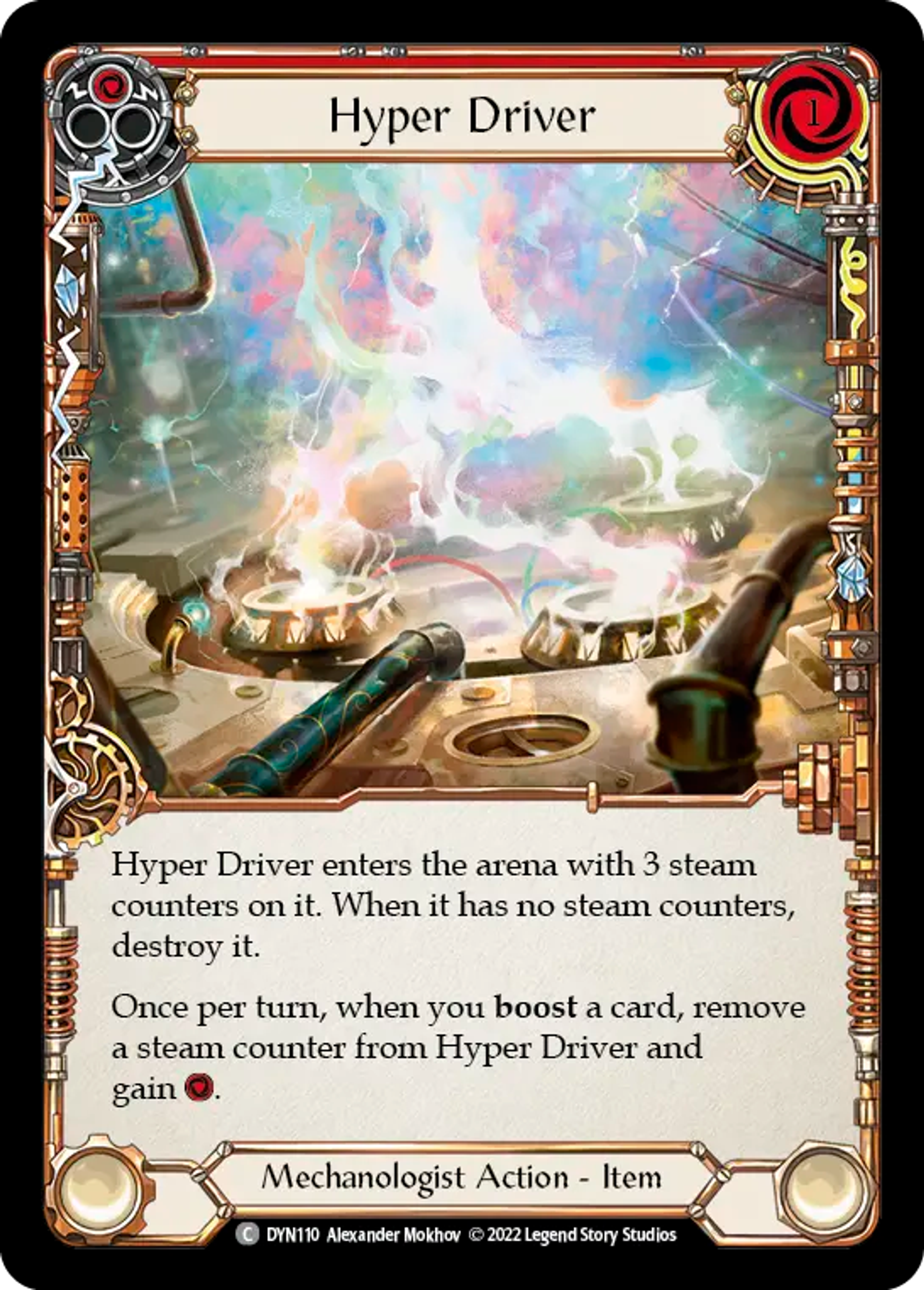 Hyper Driver (Red) — Dynasty — Flesh and Blood