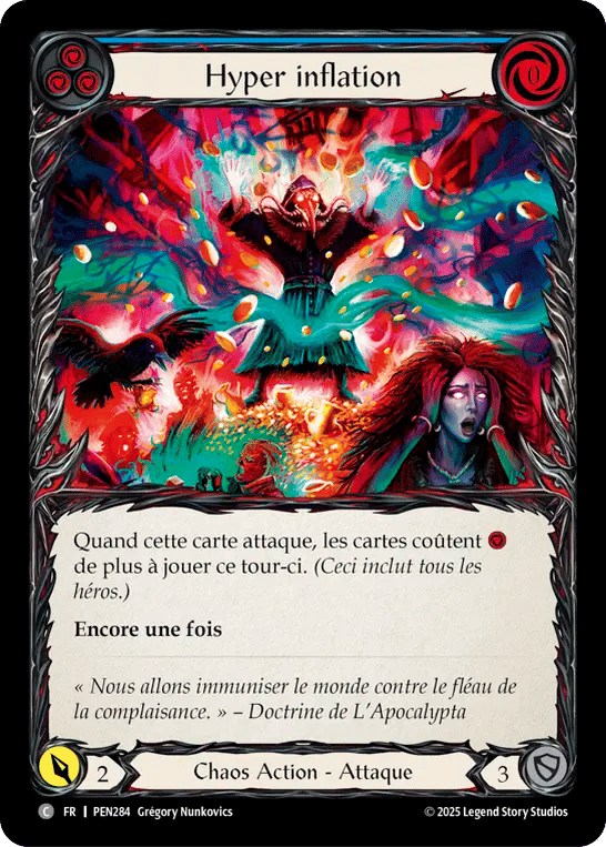 Hyper Inflation (Blue) — Compendium of Rathe — Flesh and Blood