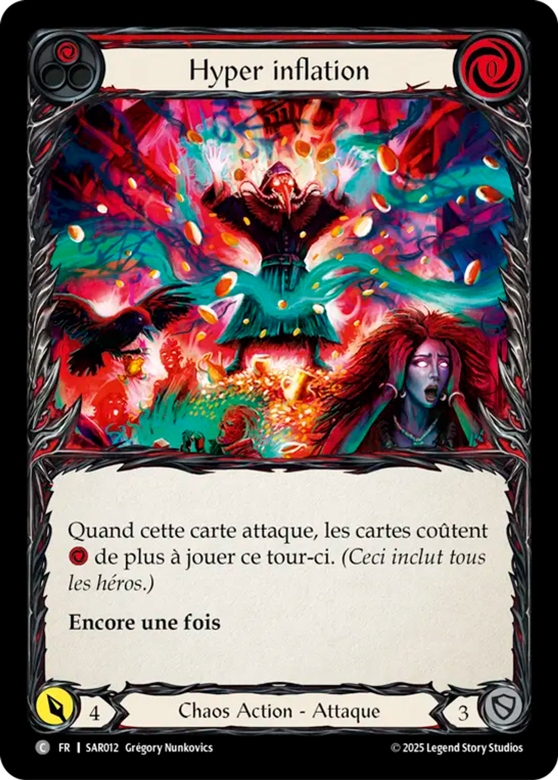 Hyper inflation — Silver Age Chapter 2 - Arakni, Web of Deceit — Flesh and Blood