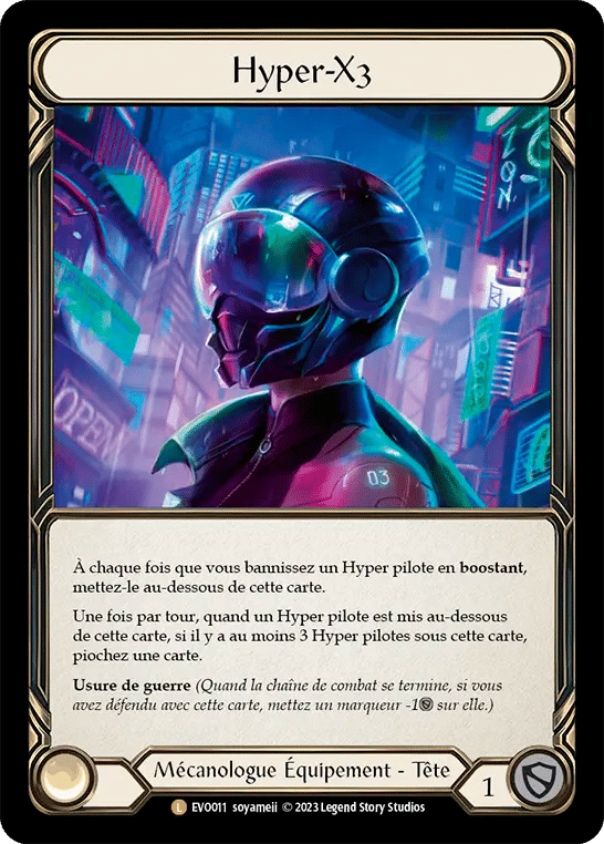 Hyper-X3 — Bright Lights — Flesh and Blood