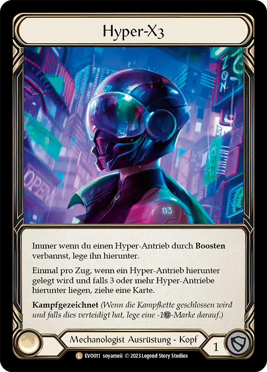 Hyper-X3 — Bright Lights — Flesh and Blood