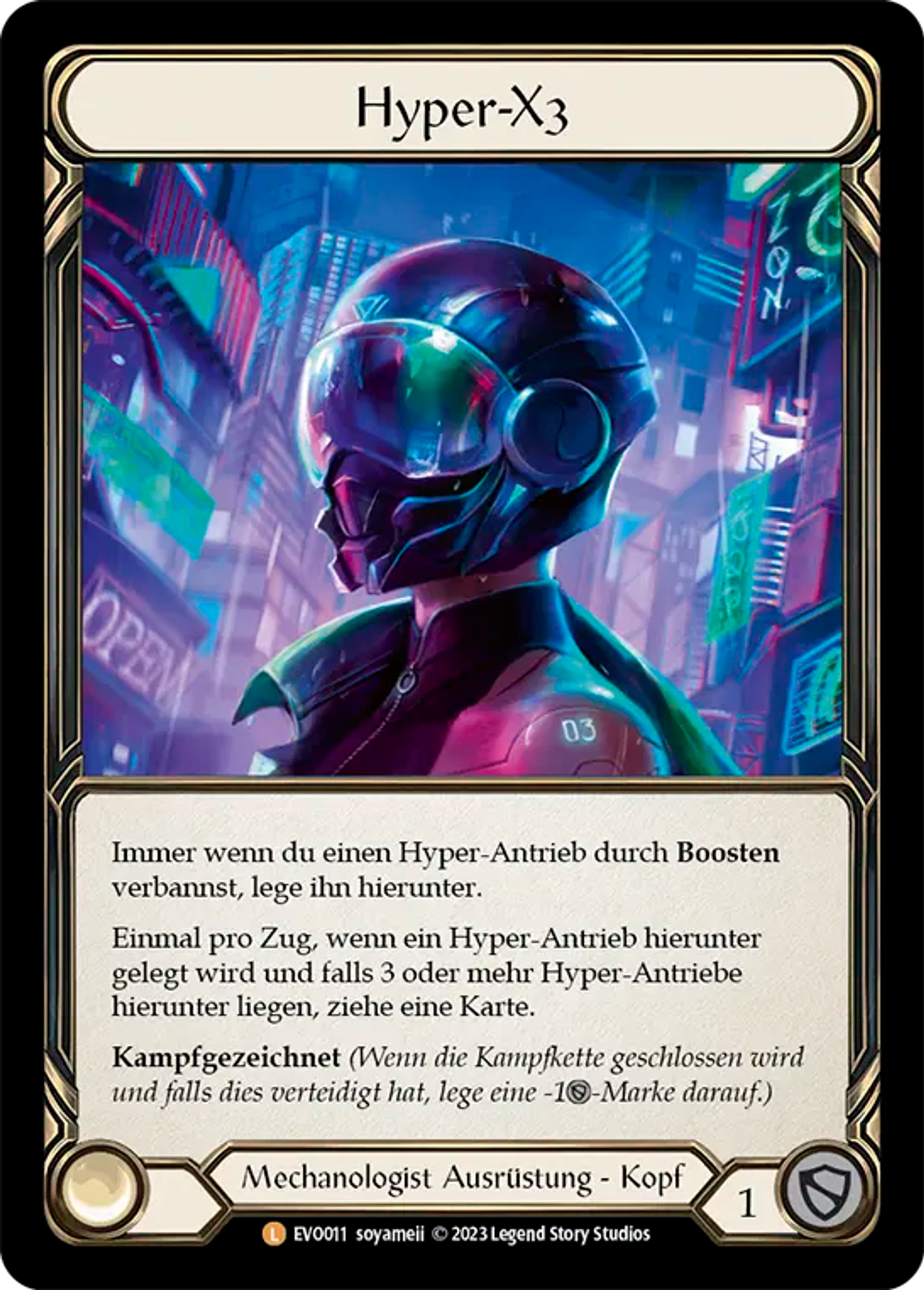 Hyper-X3 — Bright Lights — Flesh and Blood