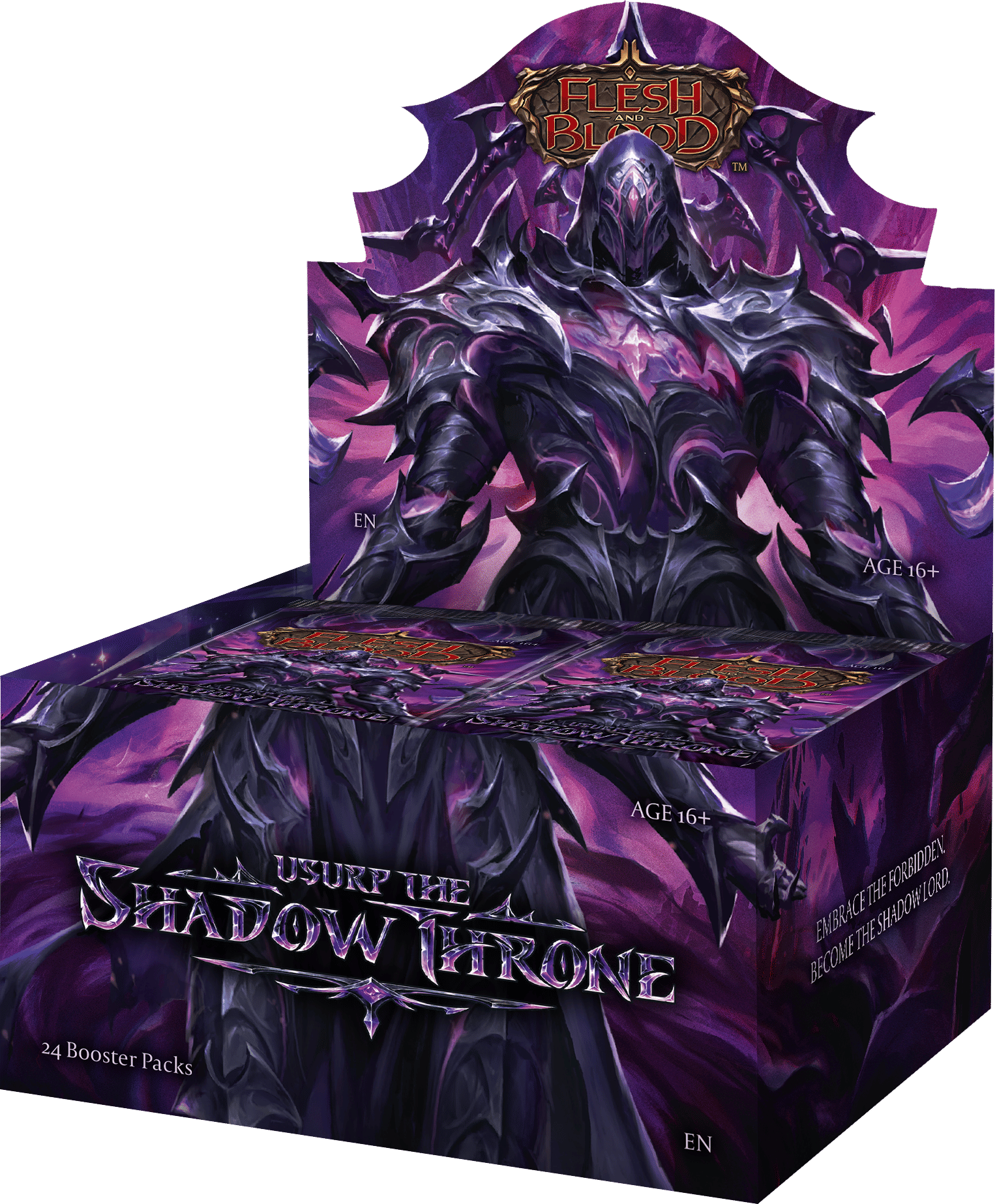 Usurp the Shadow Trone Booster Box — Usurp the Shadow Throne — Flesh and Blood