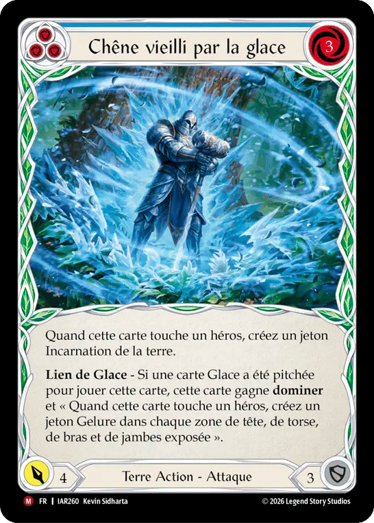 Chêne vieilli par la glace — Usurp the Shadow Throne — Flesh and Blood
