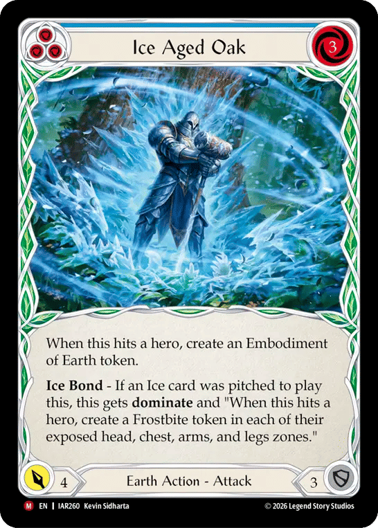 Ice Aged Oak — Usurp the Shadow Throne — Flesh and Blood