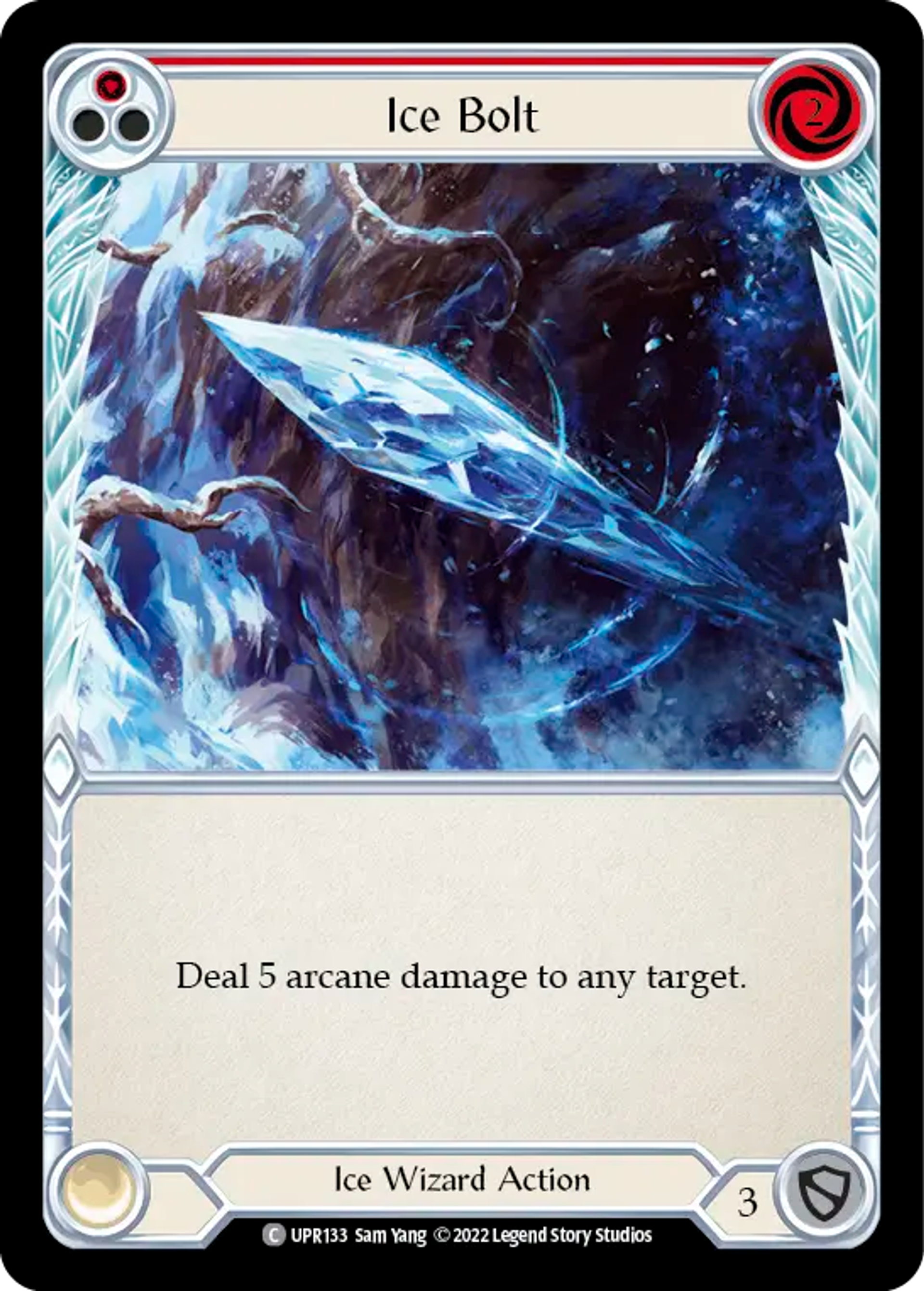 Ice Bolt (Red) — Uprising — Flesh and Blood