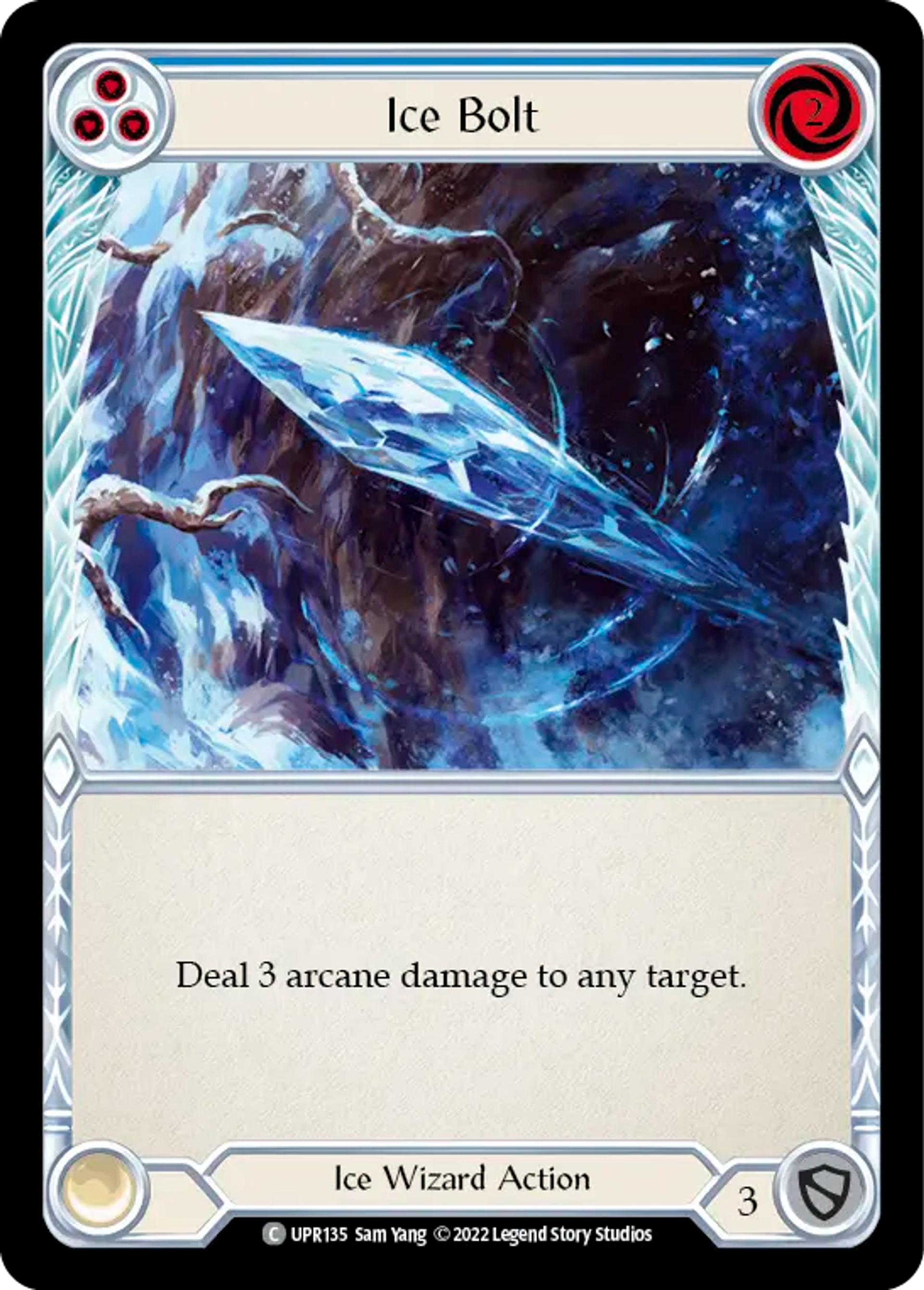 Ice Bolt (Blue) — Uprising — Flesh and Blood