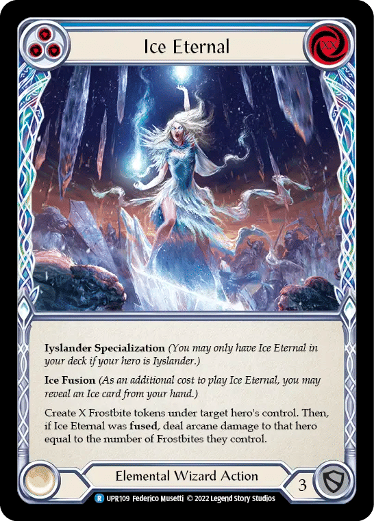 Ice Eternal (Blue) — Uprising — Flesh and Blood
