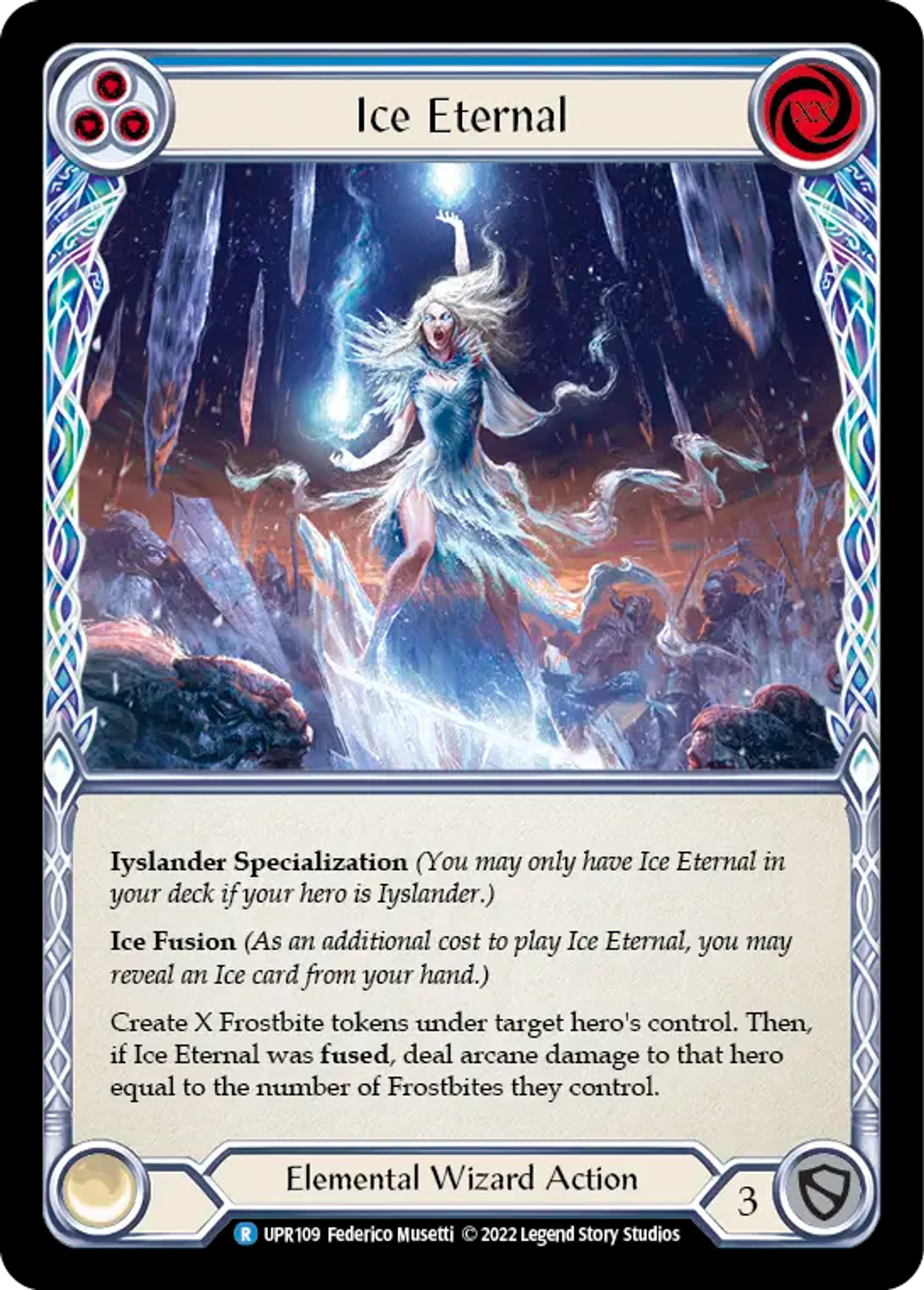 Ice Eternal (Blue) — Uprising — Flesh and Blood