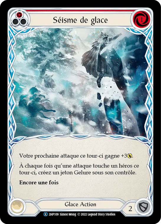 Séisme de glace — History Pack 2 - Black Label — Flesh and Blood