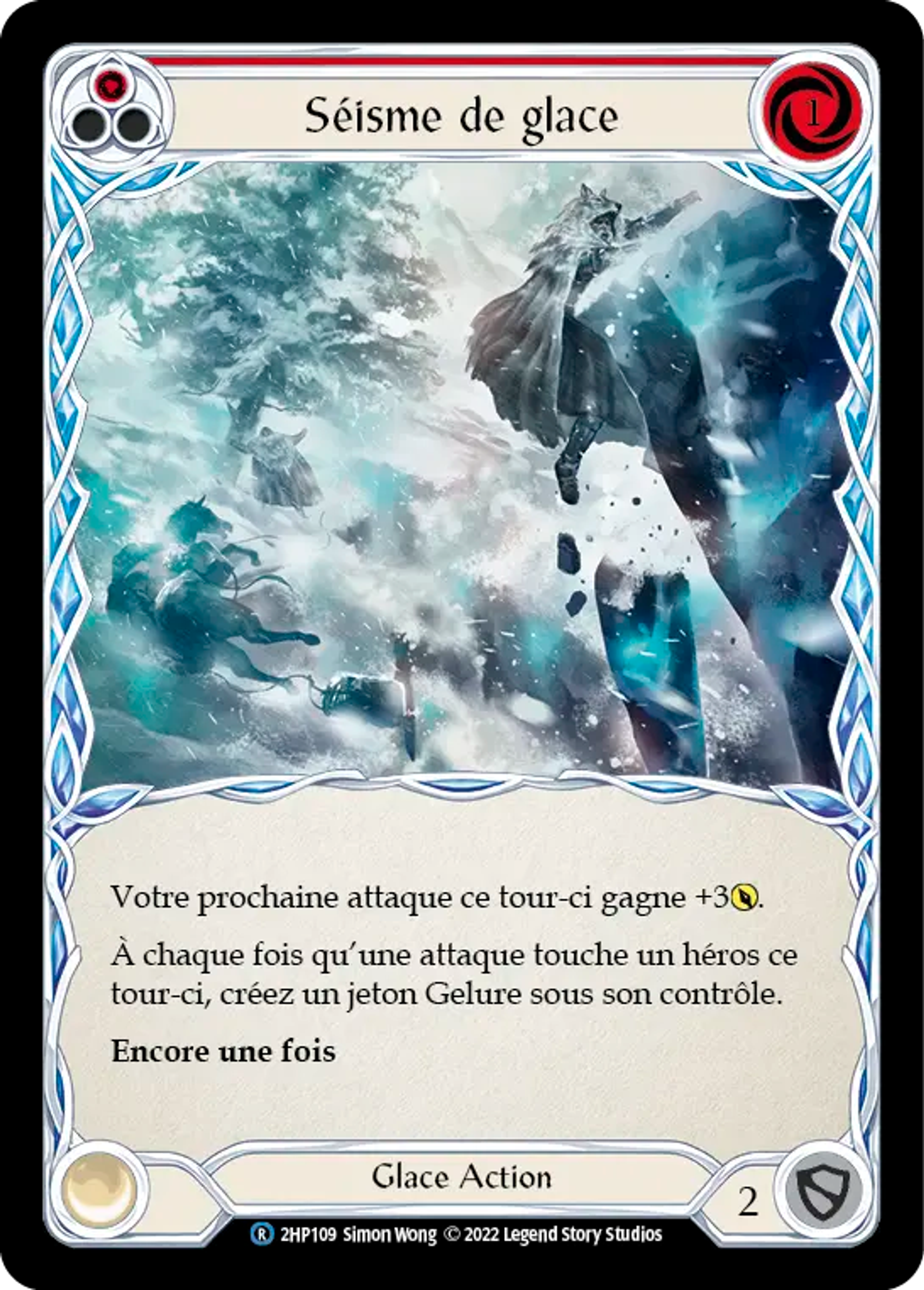 Séisme de glace — History Pack 2 - Black Label — Flesh and Blood