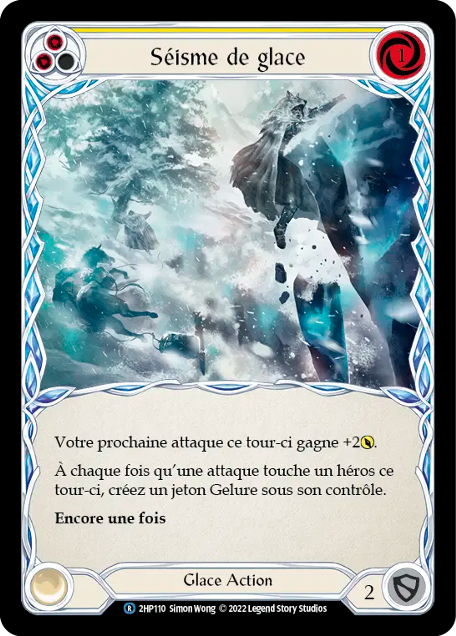 Séisme de glace — History Pack 2 - Black Label — Flesh and Blood