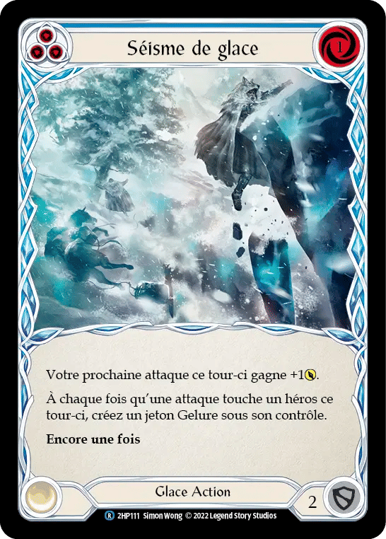 Séisme de glace — History Pack 2 - Black Label — Flesh and Blood