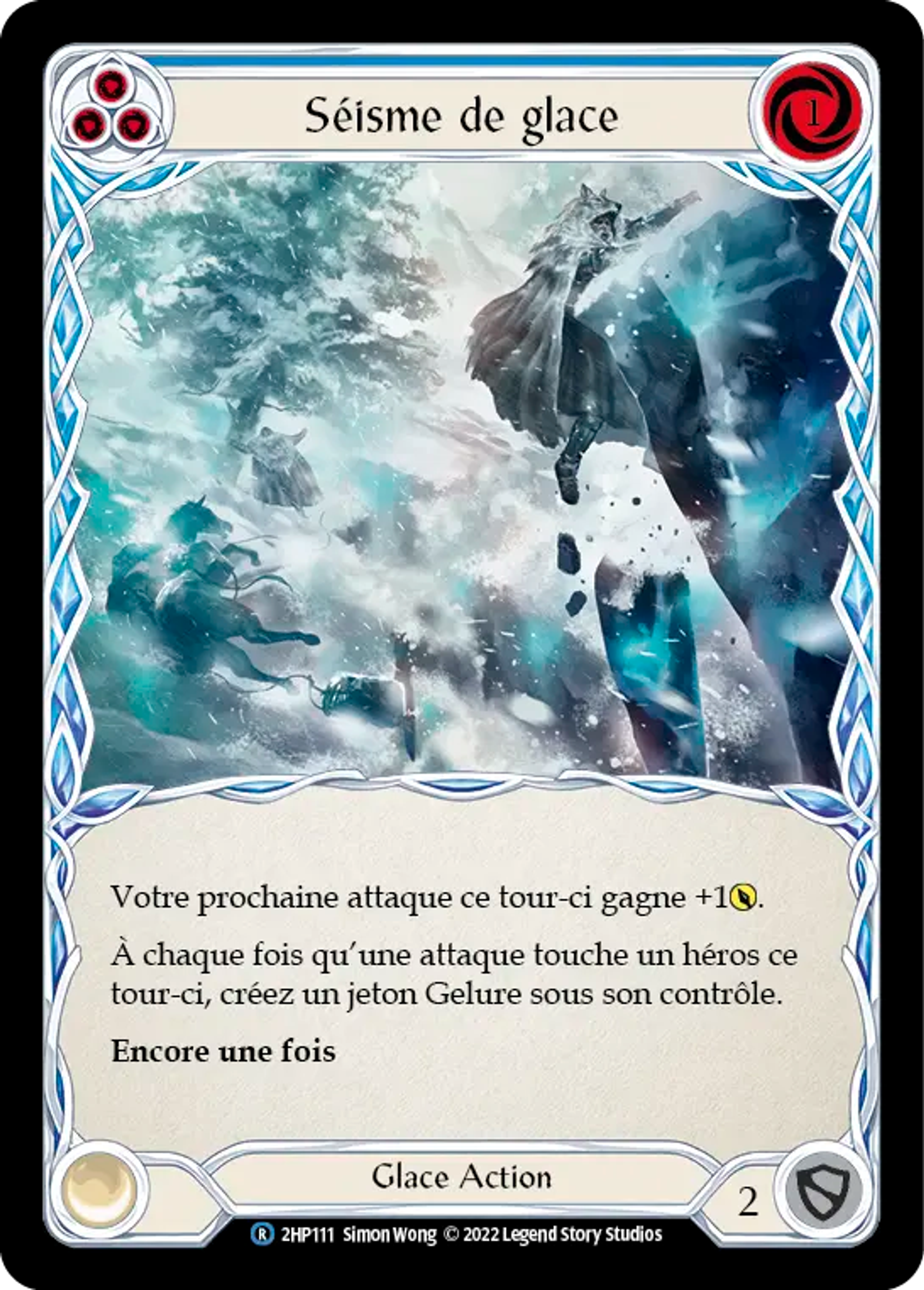 Séisme de glace — History Pack 2 - Black Label — Flesh and Blood