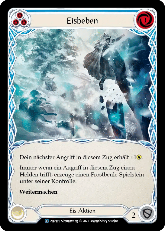 Ice Quake (Blue) — History Pack 2 - Black Label — Flesh and Blood