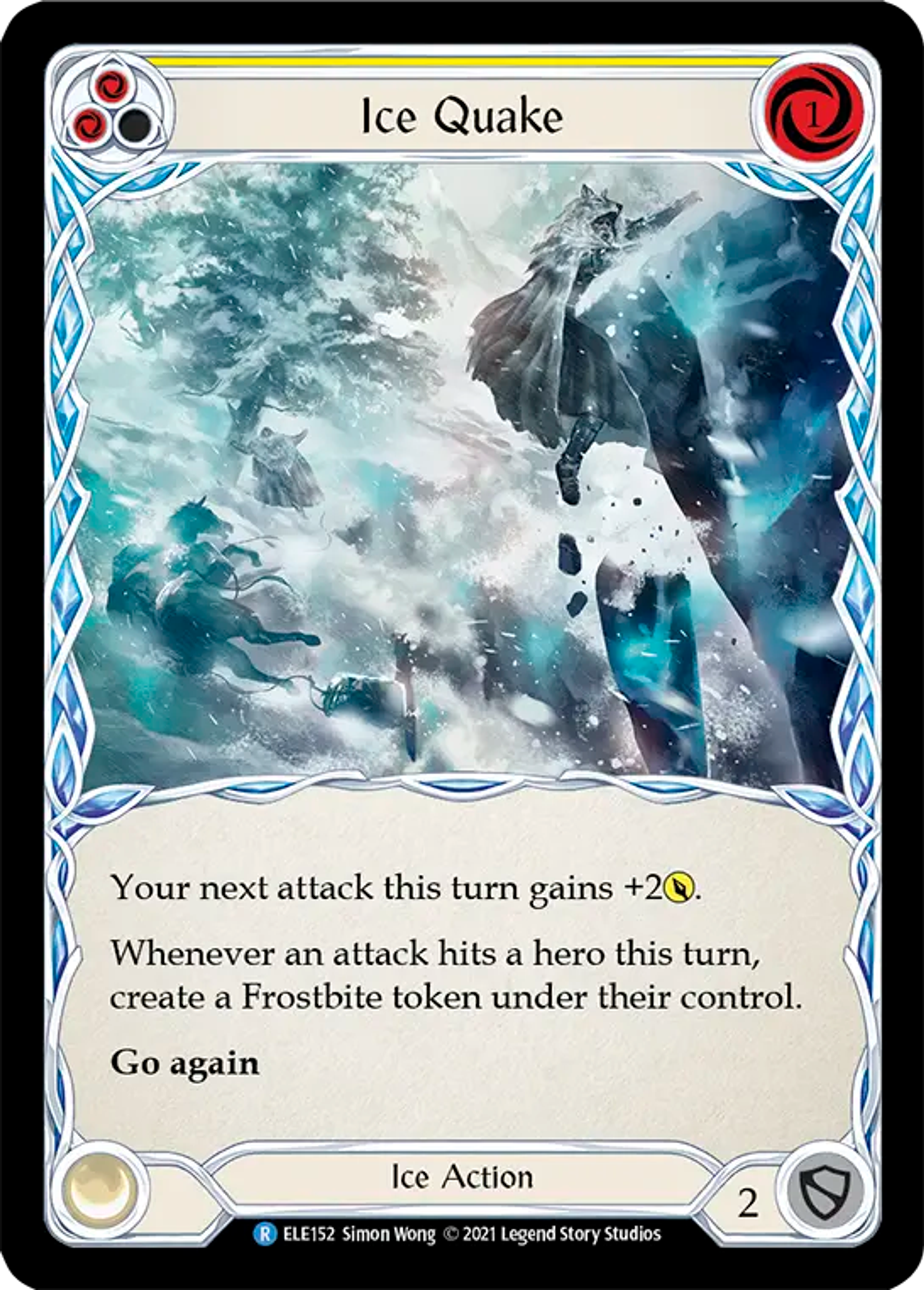 Ice Quake (Yellow) — Tales of Aria — Flesh and Blood