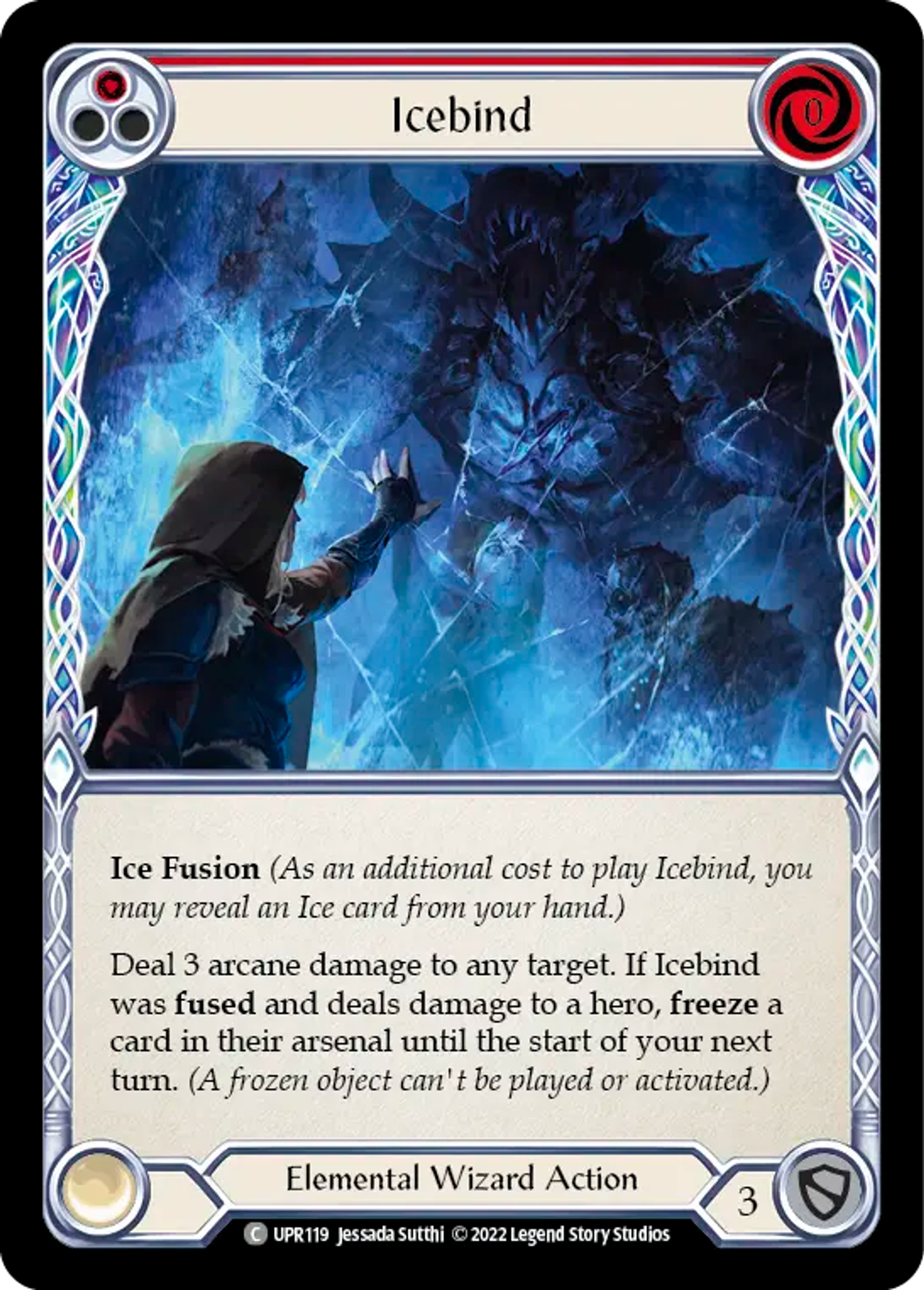 Icebind (Red) — Uprising — Flesh and Blood