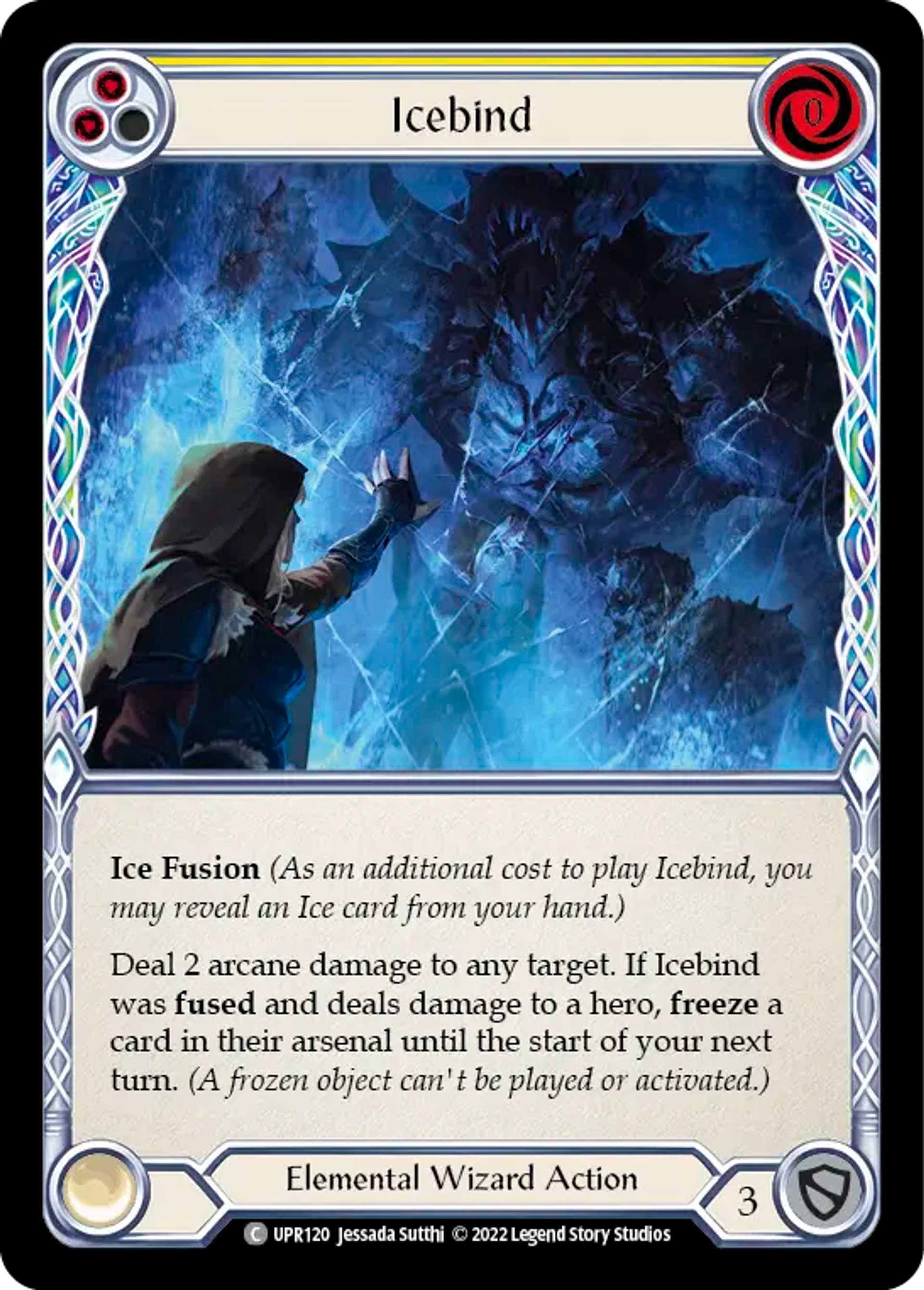 Icebind (Yellow) — Uprising — Flesh and Blood