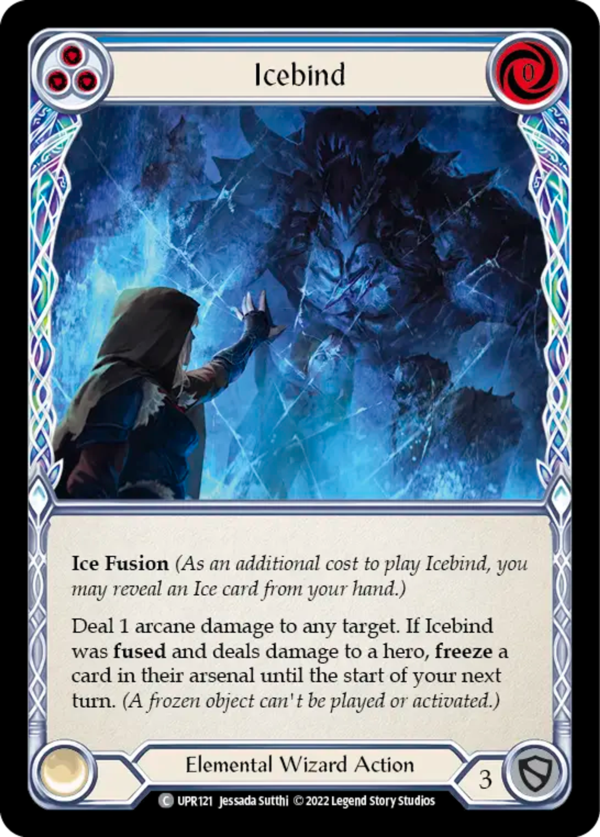 Icebind (Blue) — Uprising — Flesh and Blood