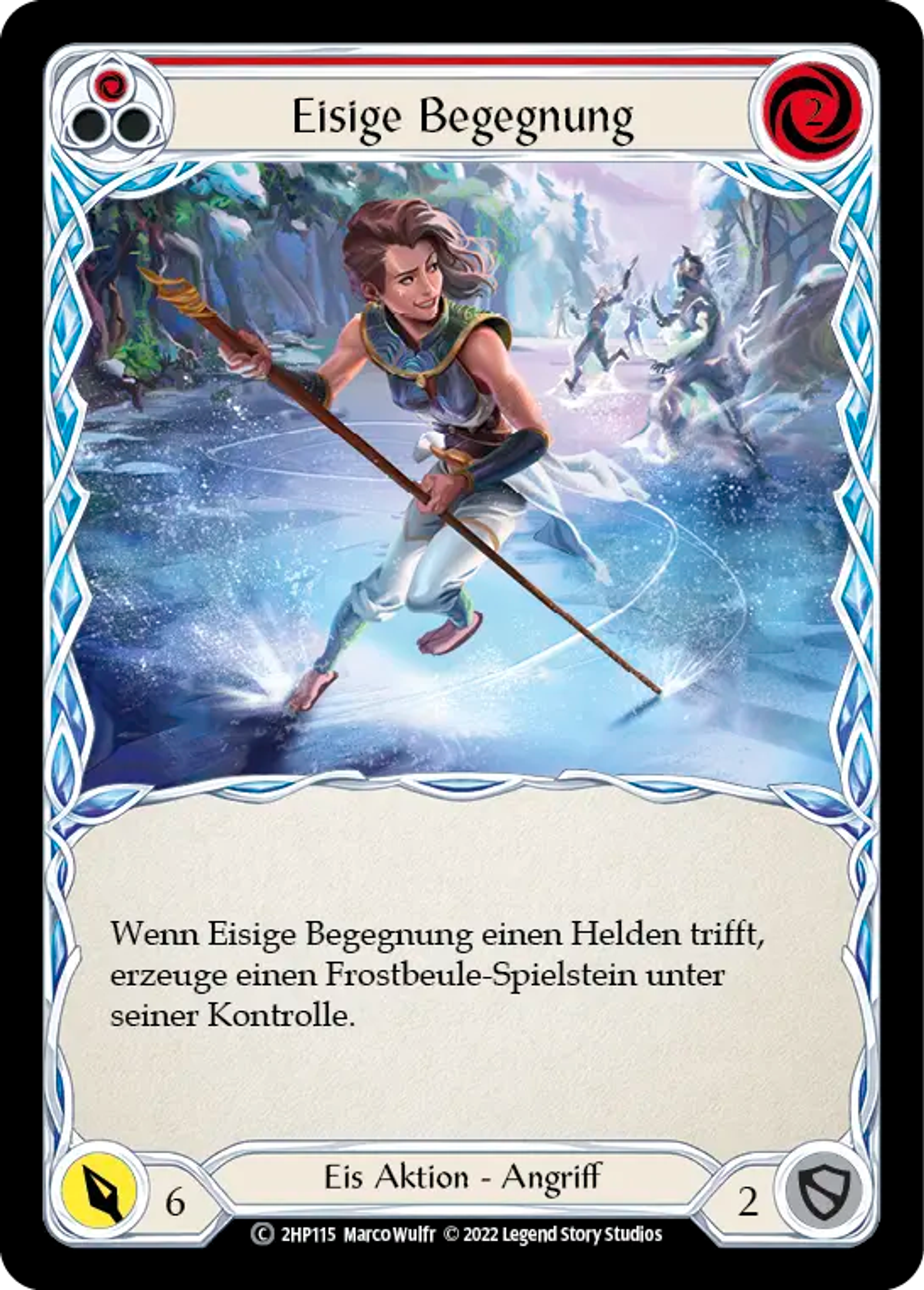 Icy Encounter (Red) — History Pack 2 - Black Label — Flesh and Blood