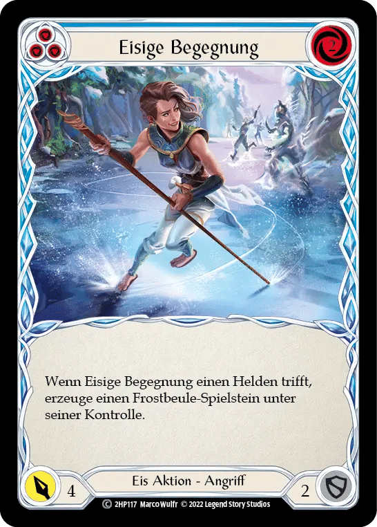 Icy Encounter (Blue) — History Pack 2 - Black Label — Flesh and Blood