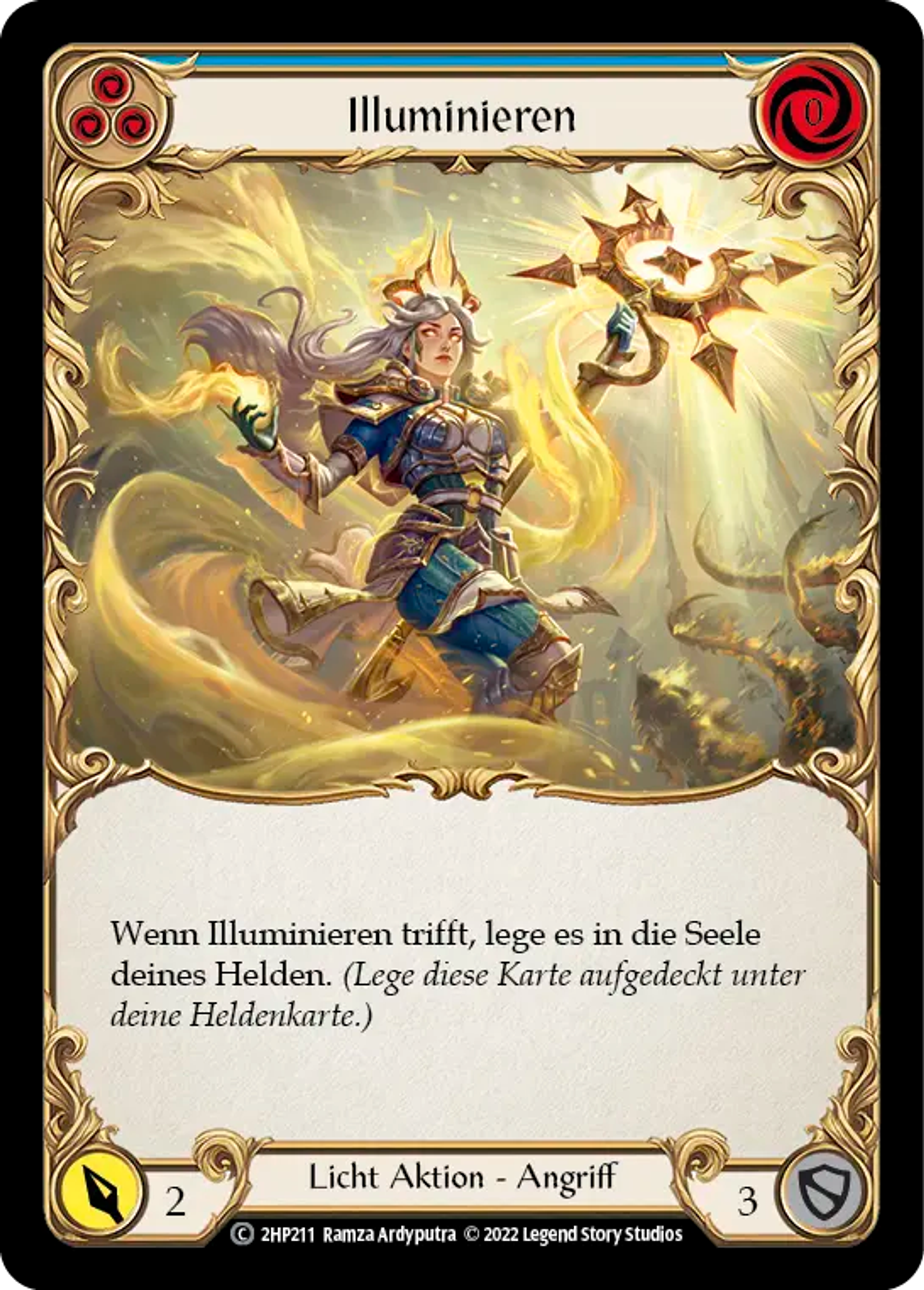 Illuminate (Blue) — History Pack 2 - Black Label — Flesh and Blood