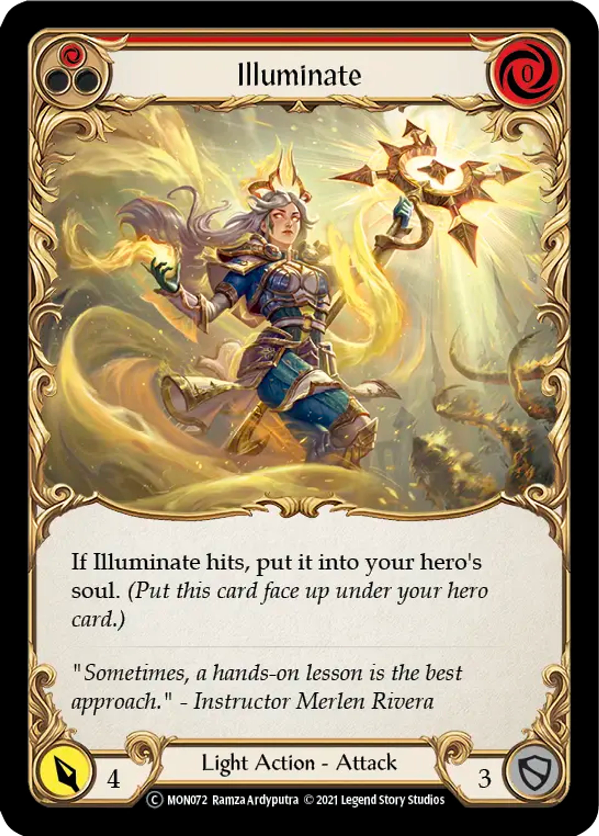 Illuminate (Red) — Monarch - Unlimited — Flesh and Blood
