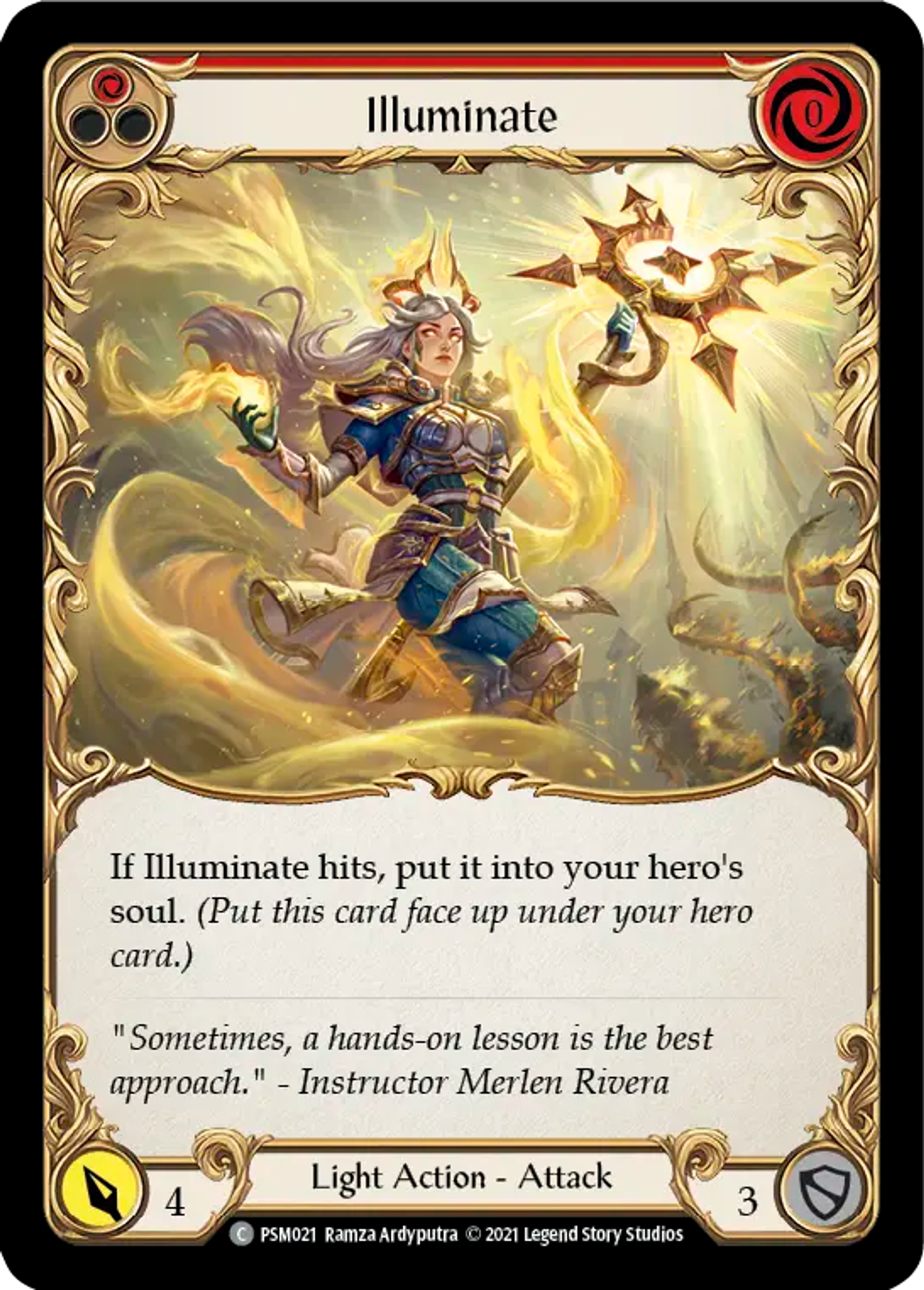 Illuminate (Red) — Prism - Blitz Deck — Flesh and Blood