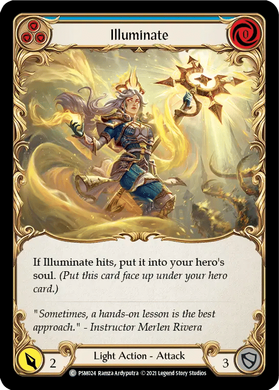 Illuminate (Blue) — Prism - Blitz Deck — Flesh and Blood