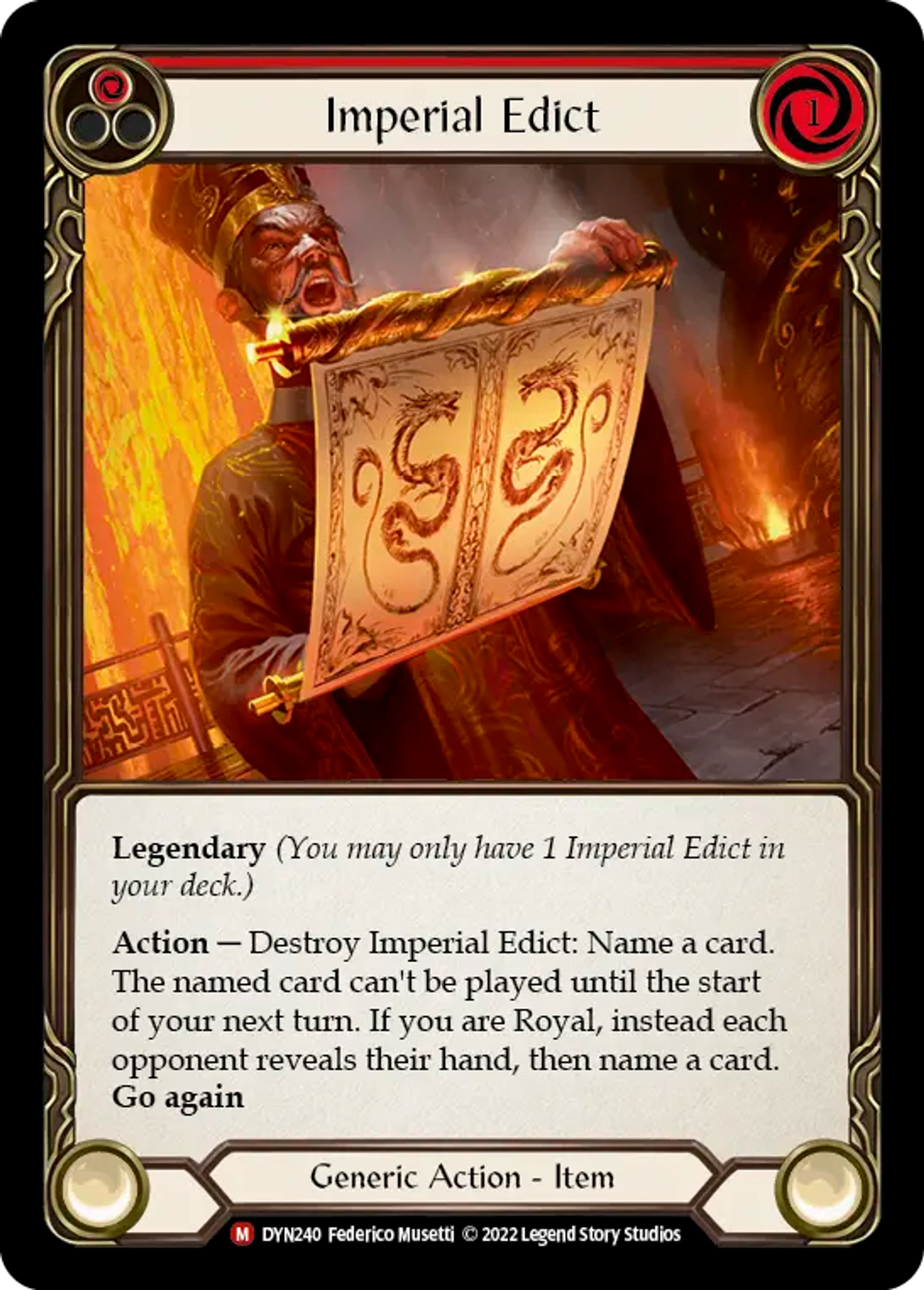 Imperial Edict — Dynasty — Flesh and Blood