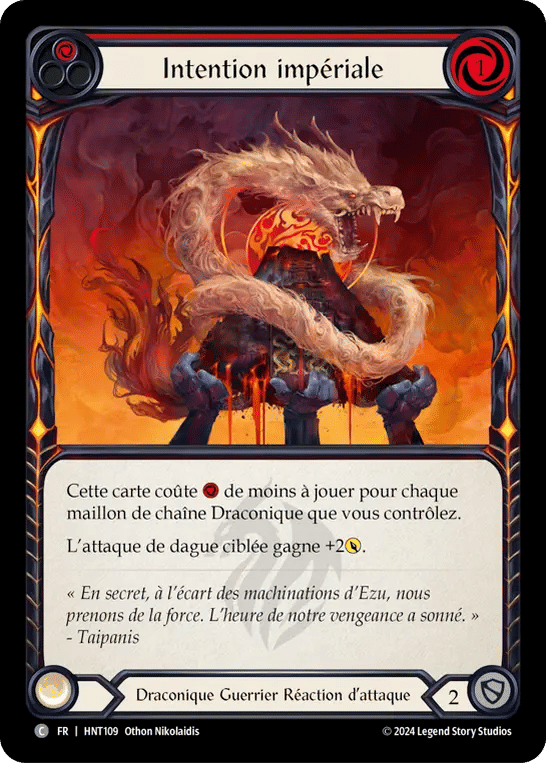 Intention impériale — The Hunted — Flesh and Blood