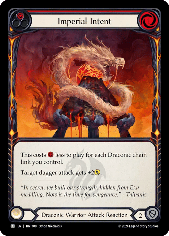 Imperial Intent (Red) — The Hunted — Flesh and Blood