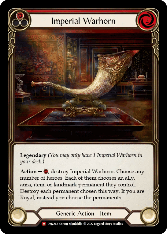 Imperial Warhorn — Dynasty — Flesh and Blood
