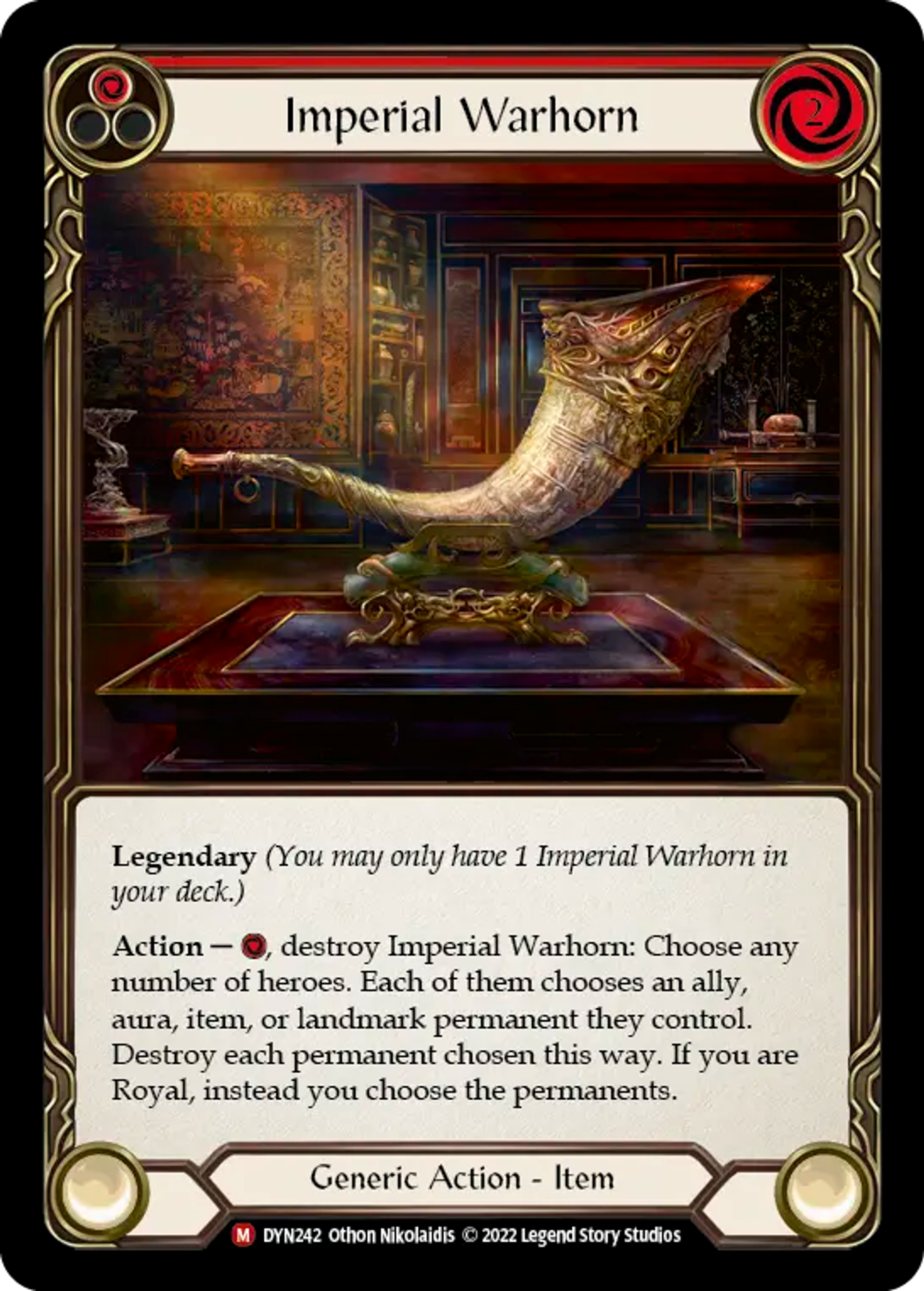 Imperial Warhorn — Dynasty — Flesh and Blood