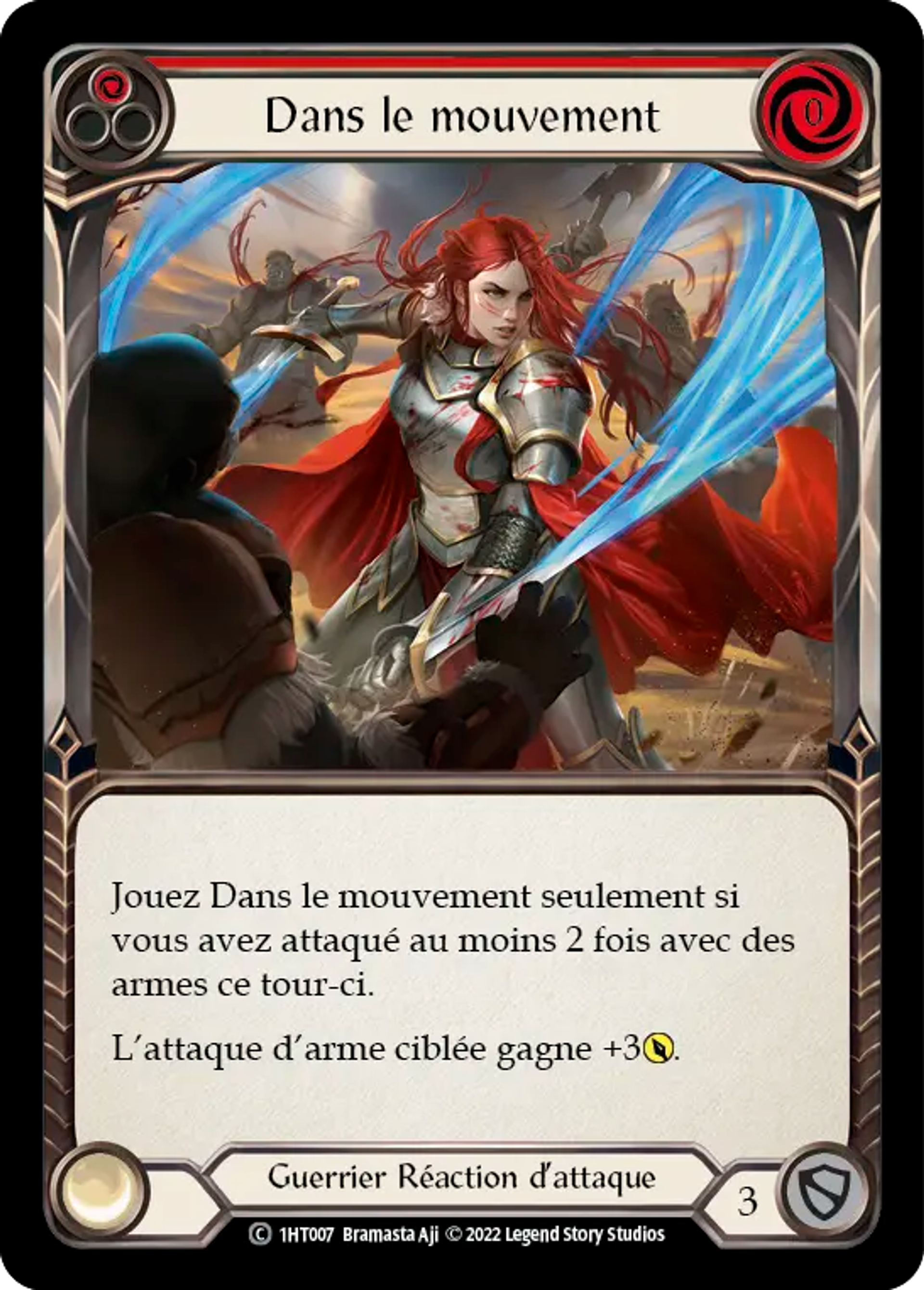 Dans le mouvement — Dorinthea - Blitz Deck — Flesh and Blood