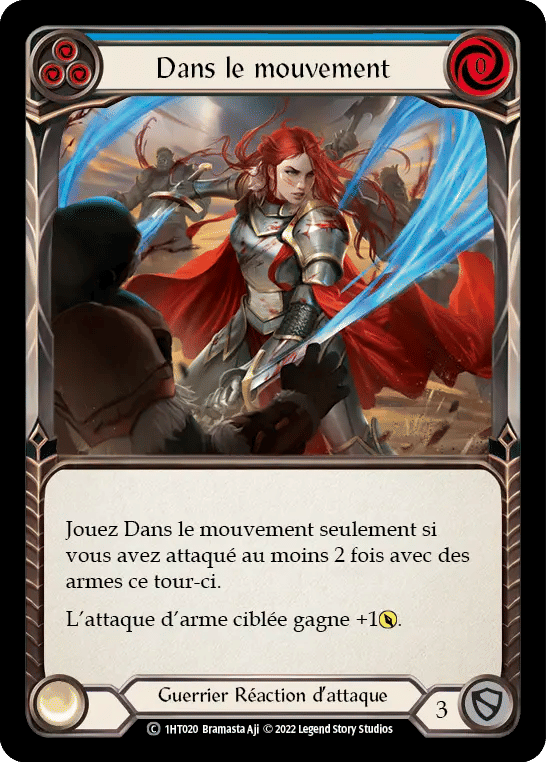 Dans le mouvement — Dorinthea - Blitz Deck — Flesh and Blood