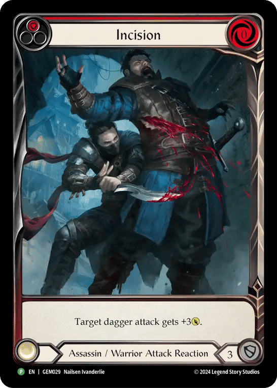 Incision — GEM - Pack 1 — Flesh and Blood