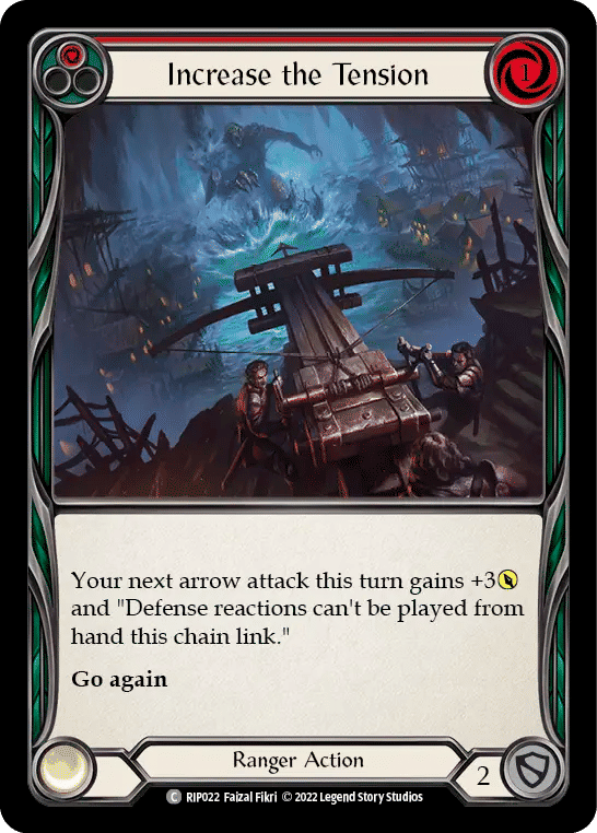 Increase the Tension (Red) — Riptide - Blitz Deck — Flesh and Blood