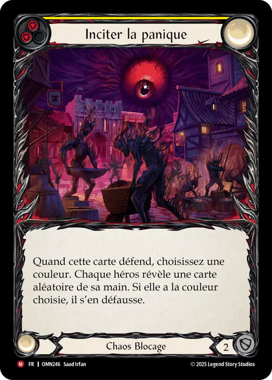 Inciter la panique — Omens of the Third Age — Flesh and Blood