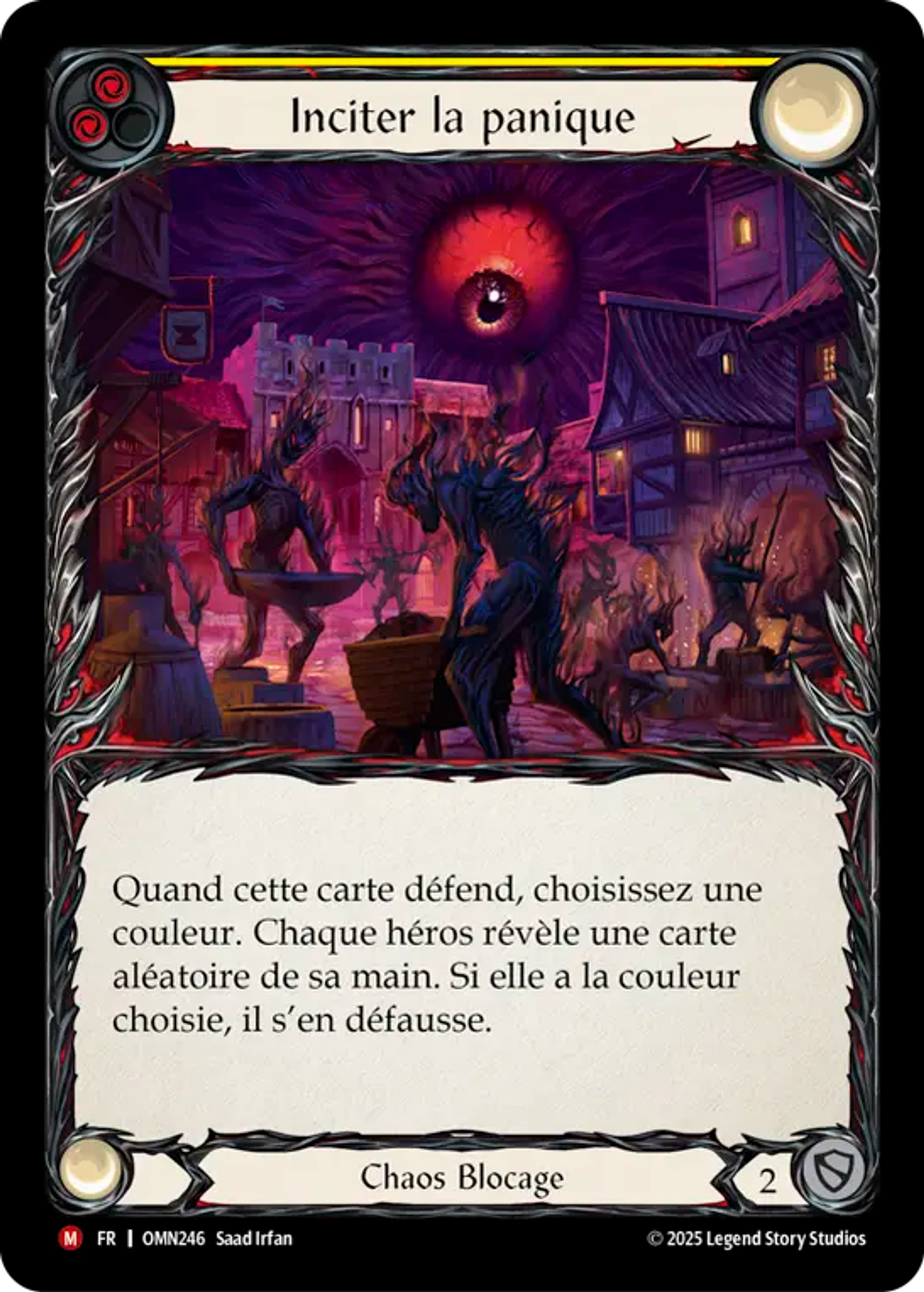 Inciter la panique — Omens of the Third Age — Flesh and Blood