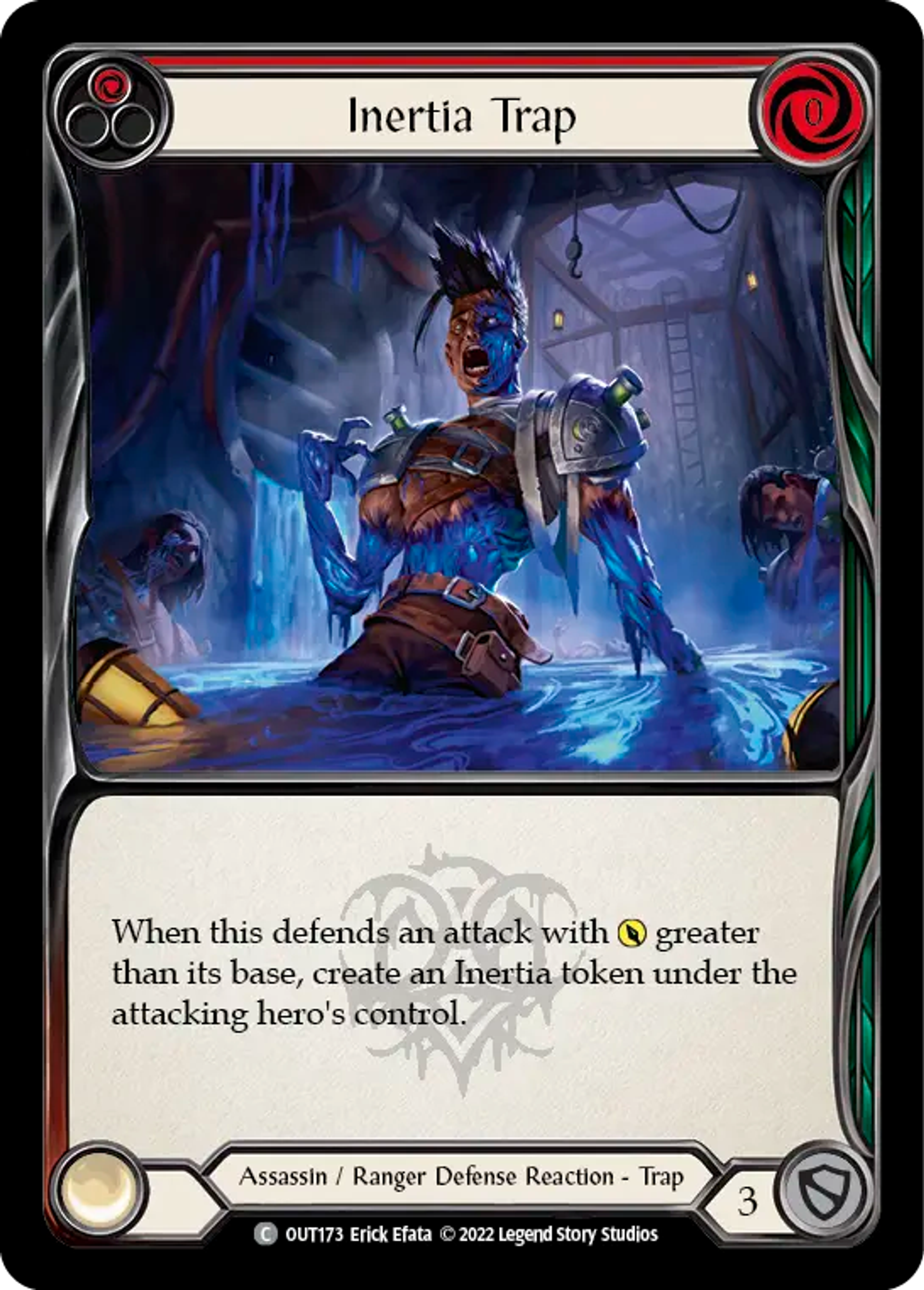 Inertia Trap (Red) — Outsiders — Flesh and Blood