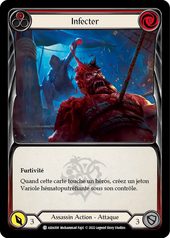 Infecter from Arakni - Blitz Deck - Flesh and Blood