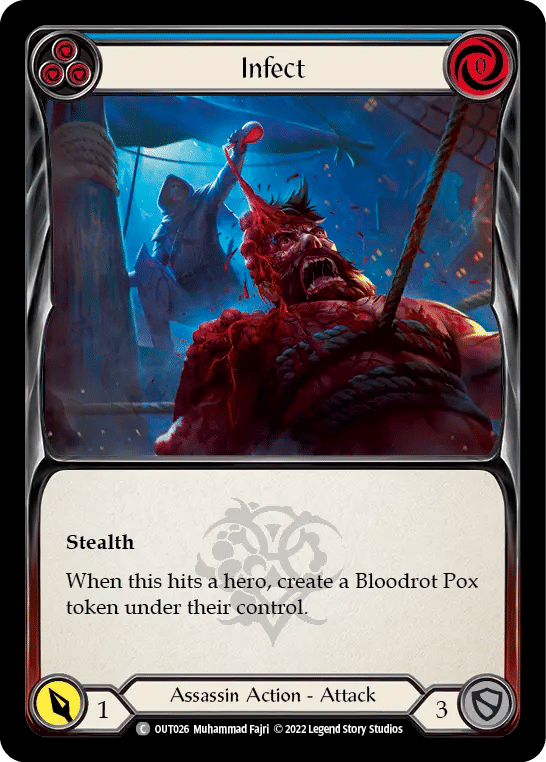 Infect (Blue) — Outsiders — Flesh and Blood