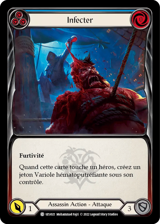 Infecter — Uzuri - Blitz Deck — Flesh and Blood
