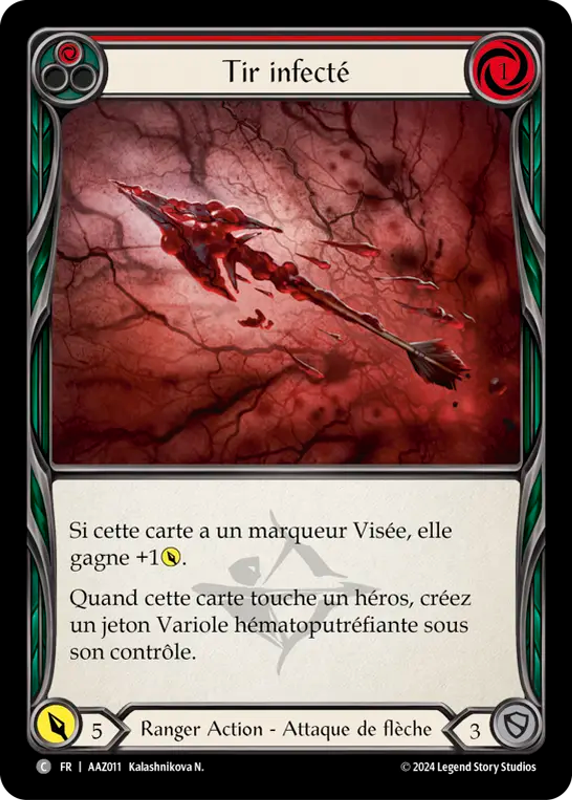Tir infecté — Armory Deck - Azalea, Ace in the Hole — Flesh and Blood